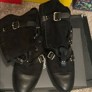 Inga black boots size 39 mAde in Italy women boots